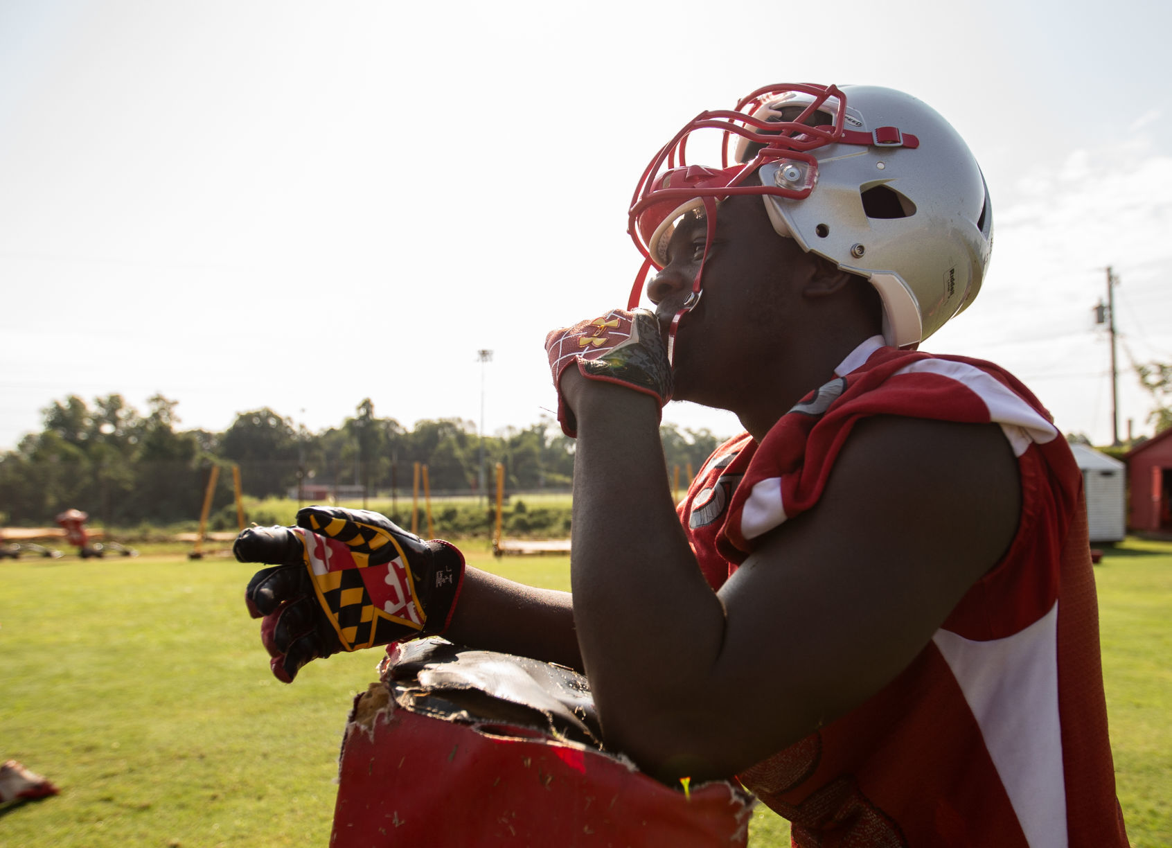 First day of football practice